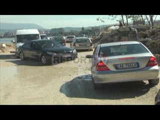 Report TV - Lin-Pogradec, tmerri i drejtuesve të makinave, zvarriten punimet