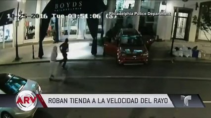 Mira el robo expréss a un  local
