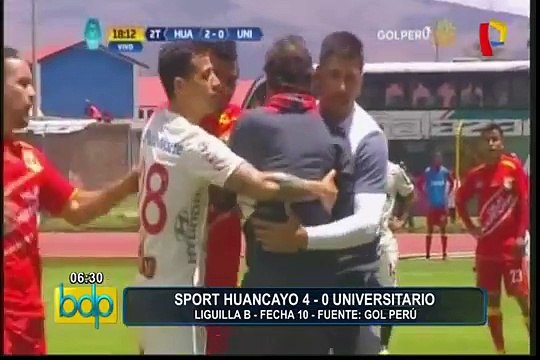 Universitario de Deportes: Chale no oculta su enojo y llama miserable a árbitro