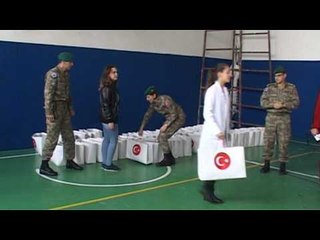 Kforit Turk shpërndane veshmbathje për Shkollën e Mjeksisë Hysni Zajmi - Lajme