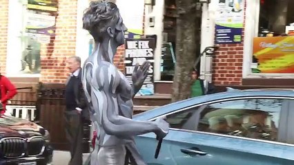 EPIC SILVER SURFER HALLOWEEN COSTUME NYC!