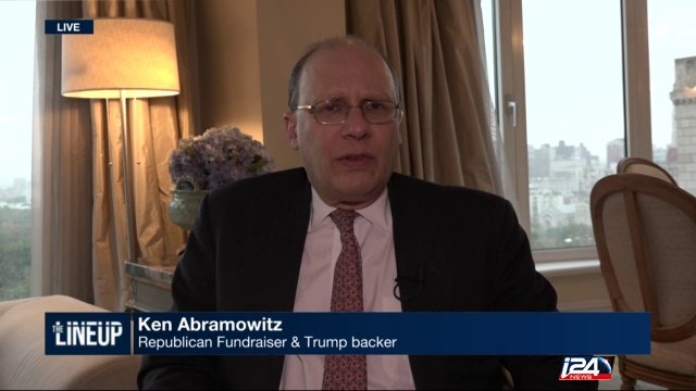 Trump backer Ken Abramowitz on Israel, fundraising, and Trump's credentials