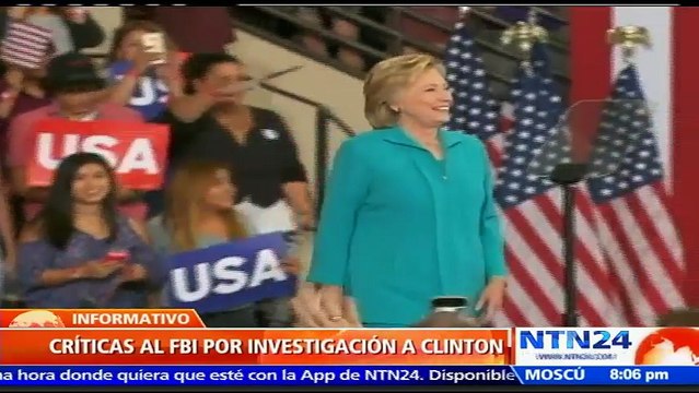 Líder demócrata advierte a director del FBI que puede haber violado la ley al publicar investigación sobre correos de Hi