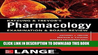 Read Now Katzung   Trevor s Pharmacology Examination and Board Review,11th Edition (Katzung