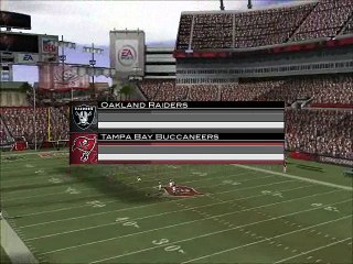 Tampa Bay vs Oakland (15 min) Madden NFL 04