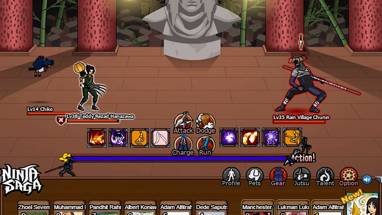 Ninja Saga In Hallowen Before Jounin