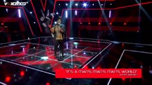 Verushka chante 'It's a man's world' - Auditions à l'aveugle - The Voice Afrique francophone 2016