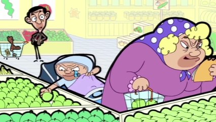 Mr Bean - Food Shopping with Teddy