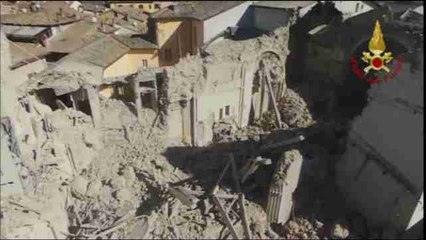 Italia destina más personal a zonas afectadas por seísmos