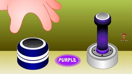 Learn Your Colors Along With Fun StampPad | Learn Colors for Children Toddlers Kids