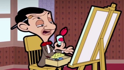 Mr Bean - Making paints