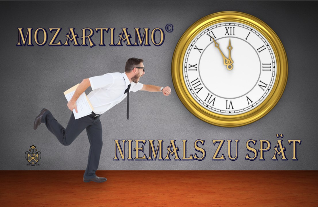 MOZARTIAMO Niemals zu spät - Song des Herzens - Deutscher Schlager von Joachim Josef Wolf