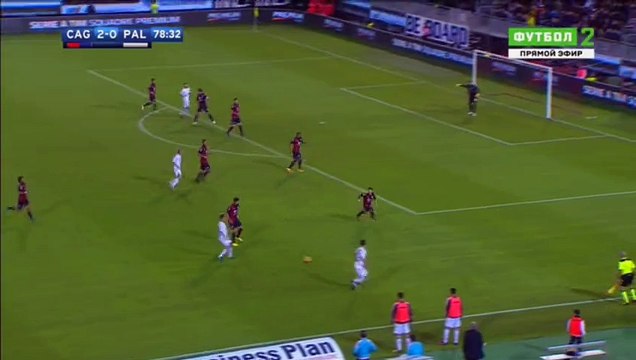 2-1 Ilija Nestorovski Goal HD - Cagliari 2-1 Palermo 31.10.2016