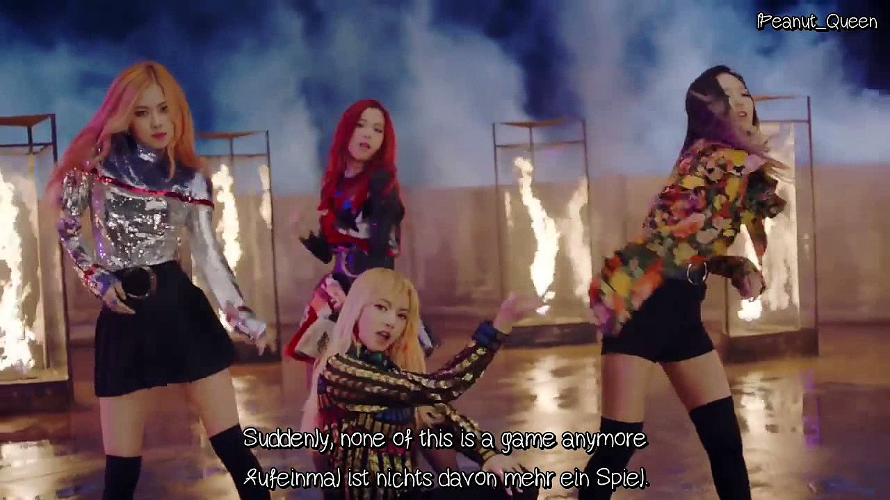 BLACKPINK - PLAYING WITH FIRE [German & English Sub]