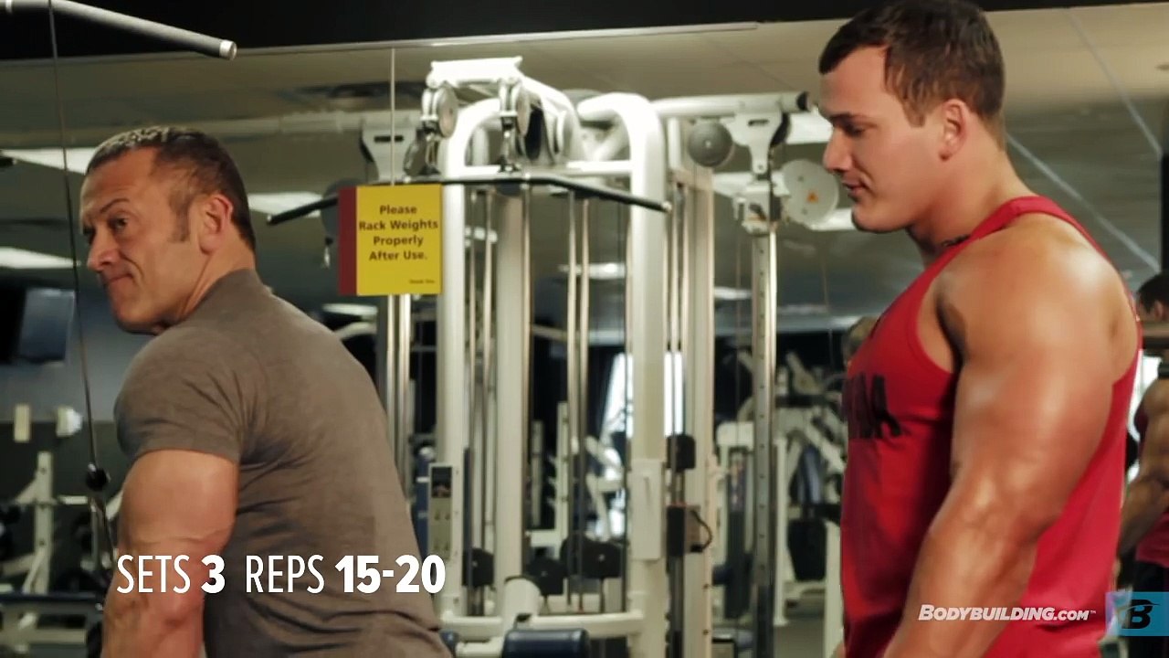 Build Massive Arms   Hunter and Lee Labrada