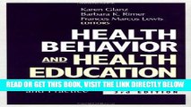 [FREE] EBOOK Health Behavior and Health Education: Theory, Research, and Practice BEST COLLECTION