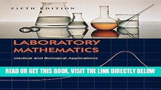 [READ] EBOOK Laboratory Mathematics: Medical and Biological Applications ONLINE COLLECTION