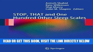 [READ] EBOOK STOP, THAT and One Hundred Other Sleep Scales BEST COLLECTION