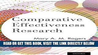 [READ] EBOOK Comparative Effectiveness Research ONLINE COLLECTION