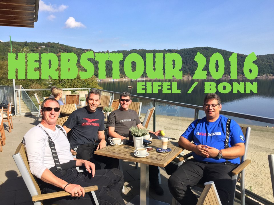 Herbsttour 2016 in die eifel (bonn) - motorradtour coole-biker