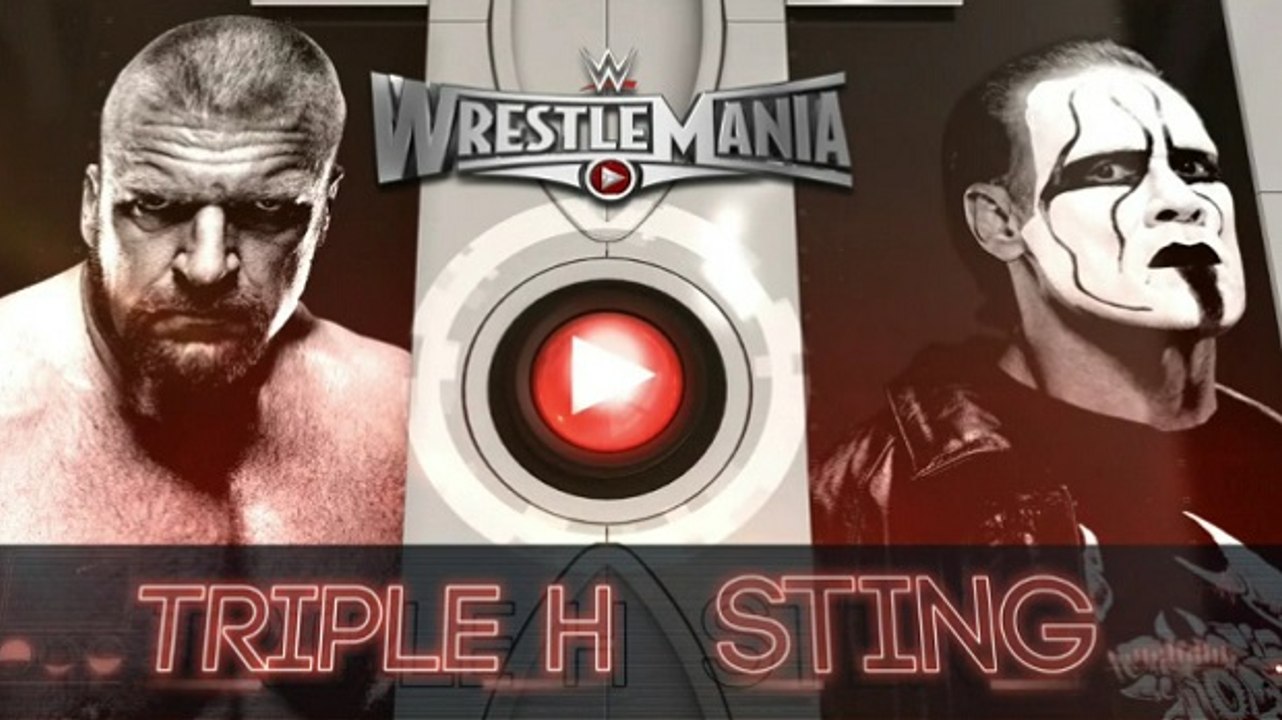 WWE WrestleMania 31 Sting Vs. Triple H Full Match en Español