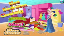 Cleaning Games » Elsa Bedroom Cleaning