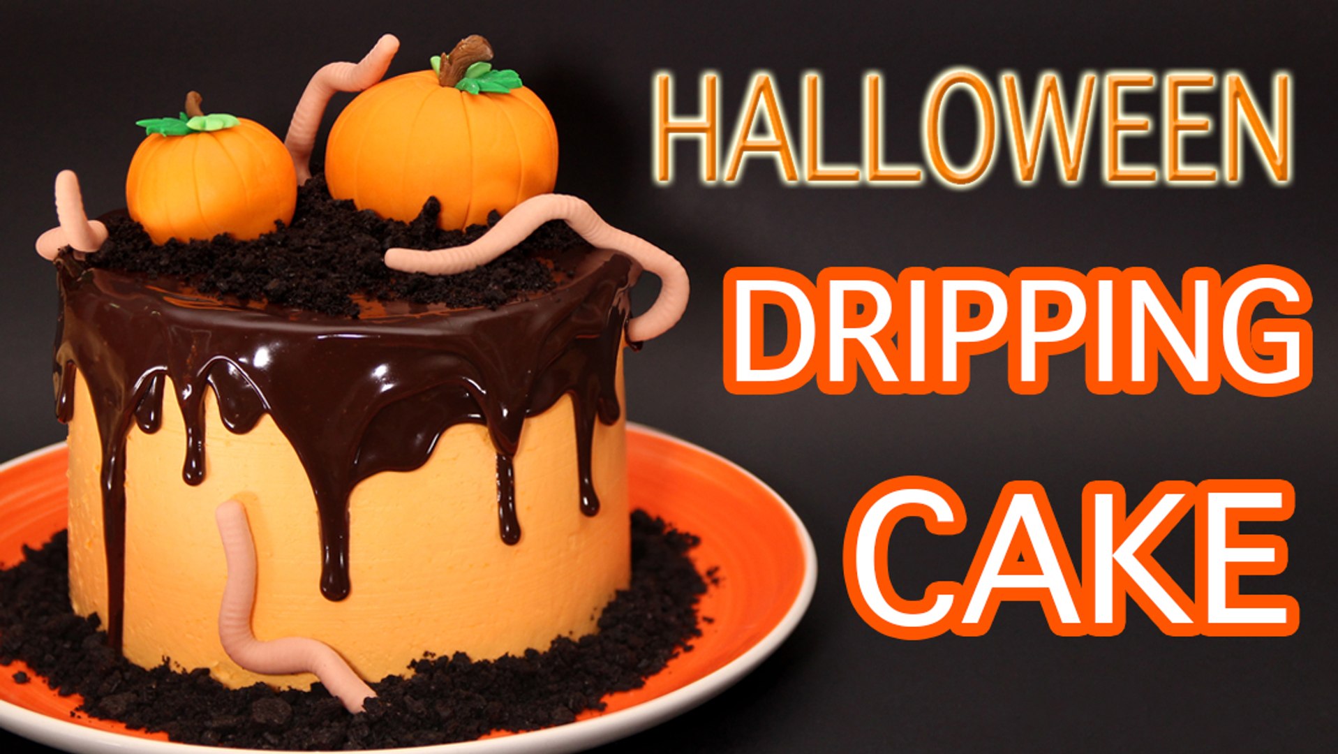Recette Gateau Halloween Dripping Cake Carl Is Cooking Video Dailymotion