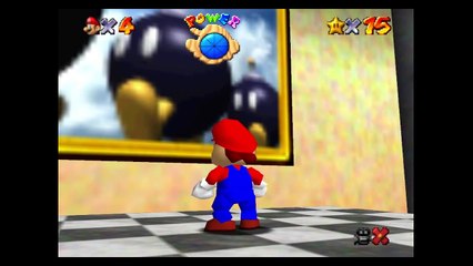 Super Mario 64 Secrets 002 -- E: Mario Out of Bounds at Line 1