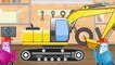 Digger Cartoon for kids - The Excavator - Trucks and Diggers Cartoons for children Episode 46