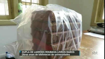 Dupla especializada em roubo de livros raros é presa em São Paulo
