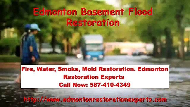 Edmonton Basement Flood Restoration