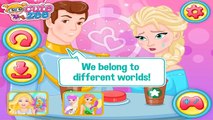 Disney Princess Elsa Ariel Rapunzel Cinderella and Belle Dating Game for Girls