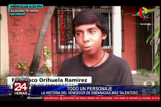 Con 15 años es el mejor vendedor de empanadas de México
