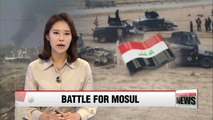 Iraqi forces make their first push into Mosul