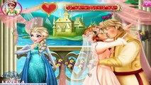 Disney Frozen ANNA and KRISTOFF Wedding Kiss & Elsa Princess | Frozen Games for girls