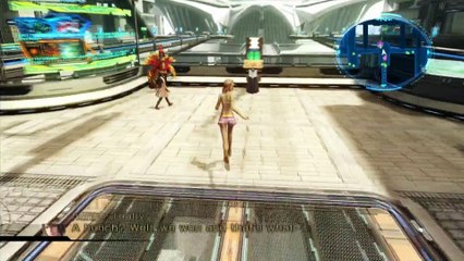 FINAL FANTASY 13-2 (HD) SEXY SERAH BEACHWEAR (57) ENTERING ACADEMIA 4XX GRAVITON CORES