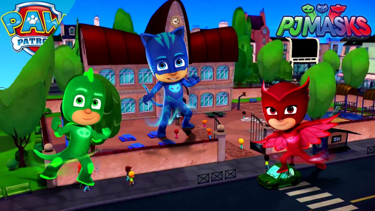 PJ MASKS Transforming into PAW PATROL Everest Chase Gekko Catboy PATRULLA CANINA Coloring for kids