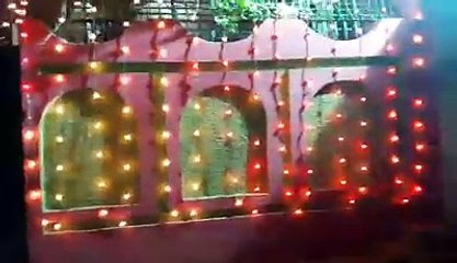 Home Lights Decoration On Wedding Ceremony