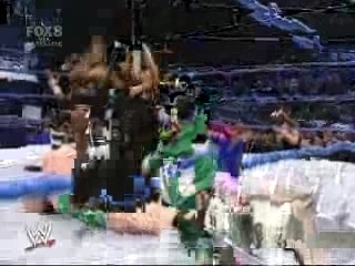 Hornswoggle Chasing Sharmell With A Mouse