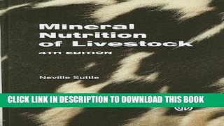 [FREE] EBOOK Mineral Nutrition of Livestock (Cabi) ONLINE COLLECTION