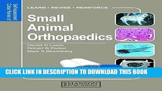 [READ] EBOOK Small Animal Orthopaedics: Self-Assessment Color Review (Veterinary Self-Assessment
