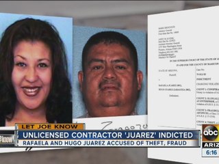 Unlicensed contractors accused of Sun City scams indicted