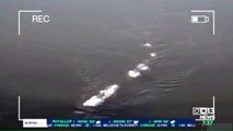 Un monstre Loch Ness de glace filmé en Alaska !!