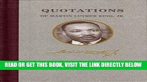 [EBOOK] DOWNLOAD Quotations of Martin Luther King (Great American Quote Books) GET NOW