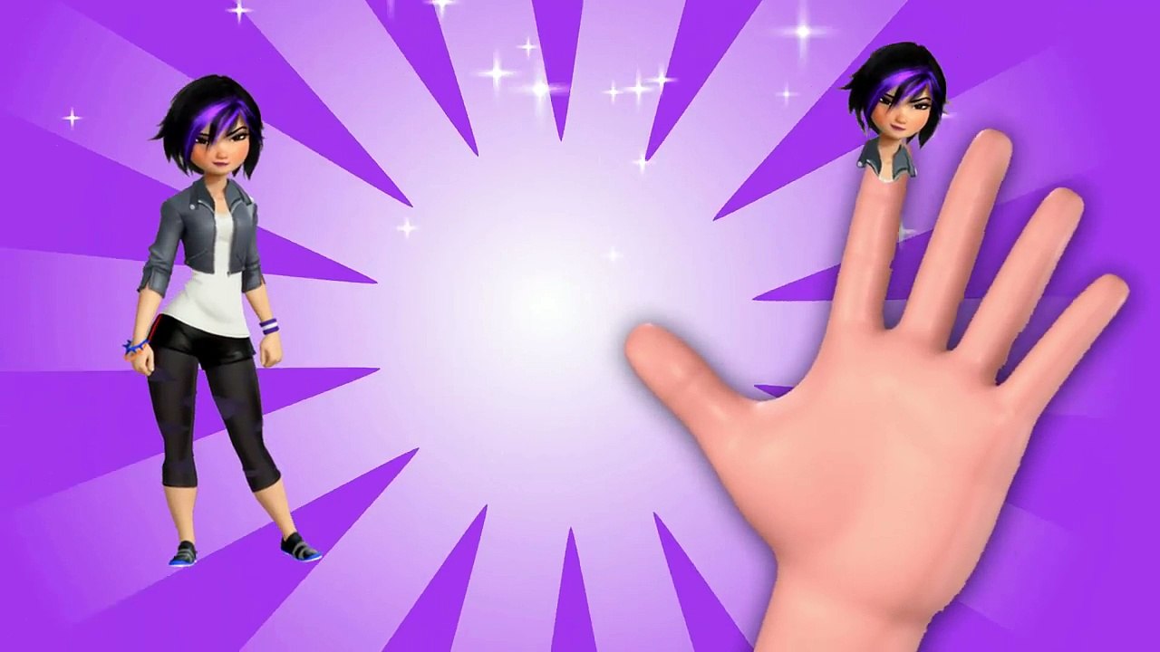 Big Hero 6 Finger Family Nursery Rhymes for Children
