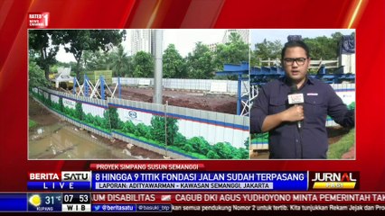 Proyek Simpang Susun Semanggi Ditargetkan Selesai Agustus 2017