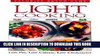[New] Ebook Favorite Brand Name Light Cooking Free Read