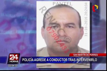 SMP: conductor denuncia abuso de autoridad de policía