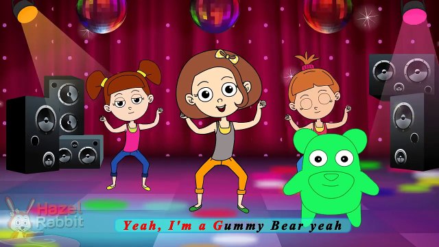 The Gummy Bear Song! Fan video - Im A Gummy Bear Kids Songs (Lyrics English)