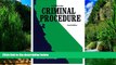 Big Deals  California Criminal Procedure  Full Ebooks Most Wanted